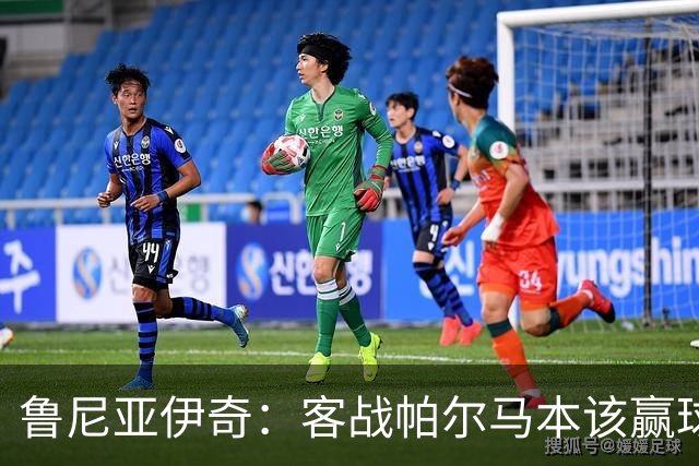鲁尼亚伊奇：客战帕尔马本该赢球，球队在进步